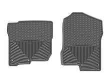 Load image into Gallery viewer, WeatherTech 2017+ Nissan Titan (Heating Vents Under Front Row Seats) Front Rubber Mats - Black