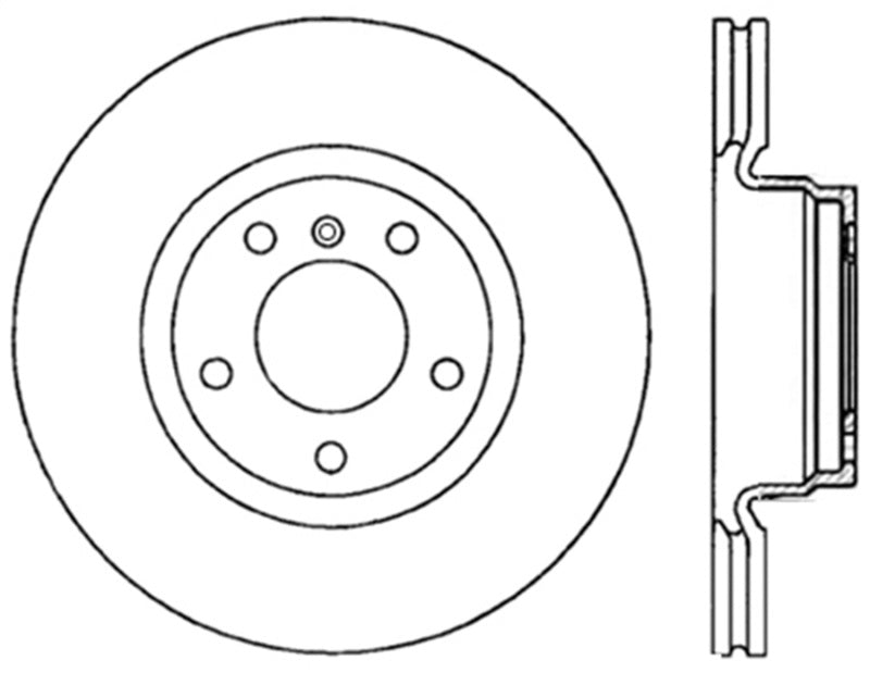 StopTech Slotted & Drilled Sport Brake Rotor