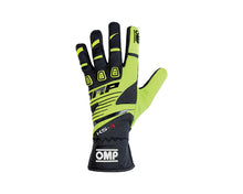 Load image into Gallery viewer, OMP KS-3 Gloves Yellow/Black - Size S