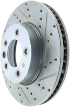 Load image into Gallery viewer, StopTech 04-10 Porsche Cayenne Select Sport Drilled and Slotted Brake Rotor - Front Left