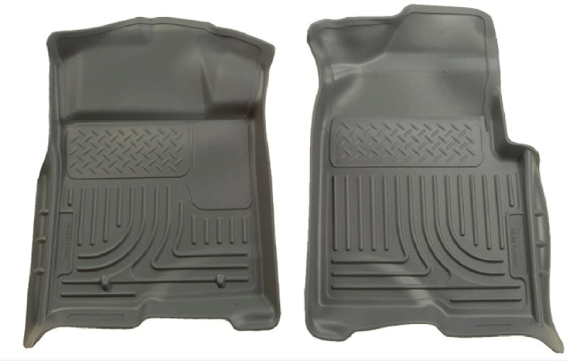Husky Liners 09-12 Ford F-150 Regular/Super/Super Crew Cab WeatherBeater Gray Floor Liners