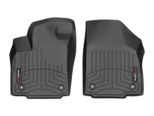Load image into Gallery viewer, WeatherTech 2016+ Maserati Quattroporte Front FloorLiner - Black (1 Grommet Style)