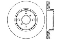 Load image into Gallery viewer, StopTech 04-07 Scion xA / 04-06 xB SportStop Slotted &amp; Drilled Right Front Rotor