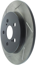 Load image into Gallery viewer, StopTech 09-11/14-15 Toyota Corolla / 10-15 Toyota Prius Rear Right Sport Slotted Rotor