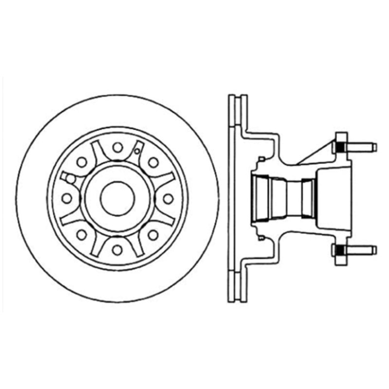 StopTech Cryo-Stop Front Premium Rotor