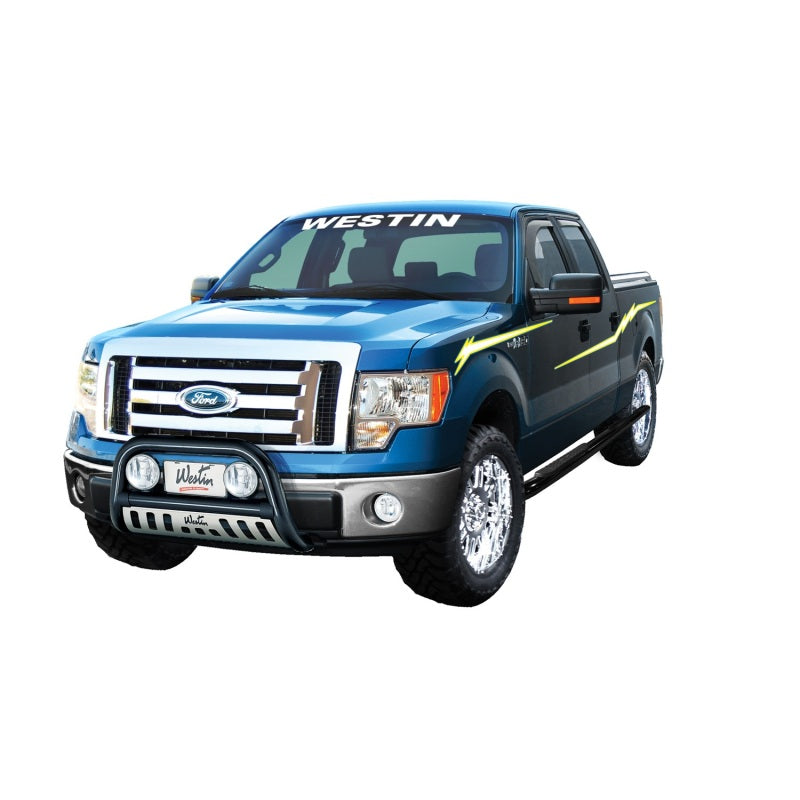 Westin 2004-2014 Ford F-150 (6.75 ft Bed)(Excl. Heritage Edition) Platinum Oval Bed Rails - SS - GTR Auto