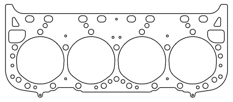 Cometic 92-96 GM LT1 Small Block 4.040 inch Bore .066 inch MLS-5 Head Gasket (w/Valve Pockets)