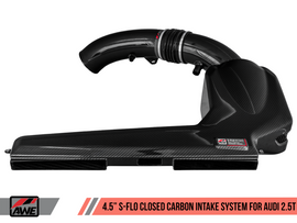 AWE Tuning Audi RS3 / TT RS S-FLO Closed Carbon Fiber Intake - GTR Auto