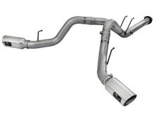 Load image into Gallery viewer, aFe LARGE BORE HD 4in 409-SS DPF-Back Exhaust w/Polished Tip 11-14 Ford Diesel Trucks V8-6.7L (td)