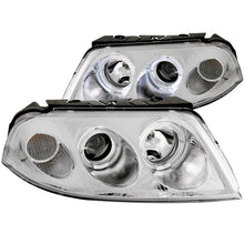 Load image into Gallery viewer, ANZO 2001-2005 Volkswagen Passat Projector Headlights w/ Halo Chrome