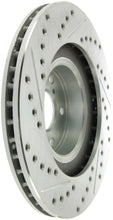 Load image into Gallery viewer, StopTech Select Sport 03-08 Subaru Forester Sport Slotted and Drilled Left Front Rotor