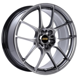 BBS RF 18x8 5x120 ET48 Diamond Black Wheel -82mm PFS/Clip Required