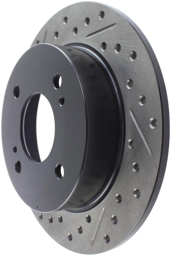 StopTech Power Slot 89-98 Nissan 240SX Slotted & Drilled Left Rear Rotor