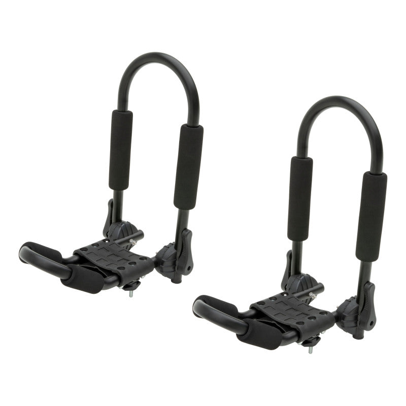 Curt Aluminum Roof Rack Kayak Holders