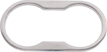 Load image into Gallery viewer, Kentrol 07-10 Wrangler JK Jeep Cup Holder Bezel - Polished Silver