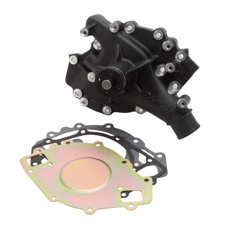 Edelbrock Water Pump High Performance Ford 1970-92 429/460 CI V8 Standard Length Black Finish