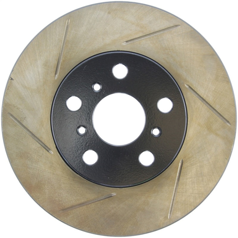 StopTech Power Slot 90-91 Toyota Celica GT/GT-S Front Right SportStop Slotted Rotor