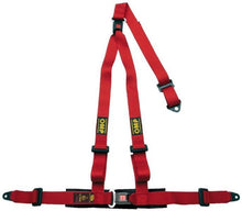 Load image into Gallery viewer, OMP 3 Point Harness - Red