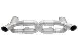SOUL 06-09 Porsche 997.1 Turbo Sport X-Pipe Exhaust (w/ 200 Cell Cats) - GT2 Style Sig Satin Tips