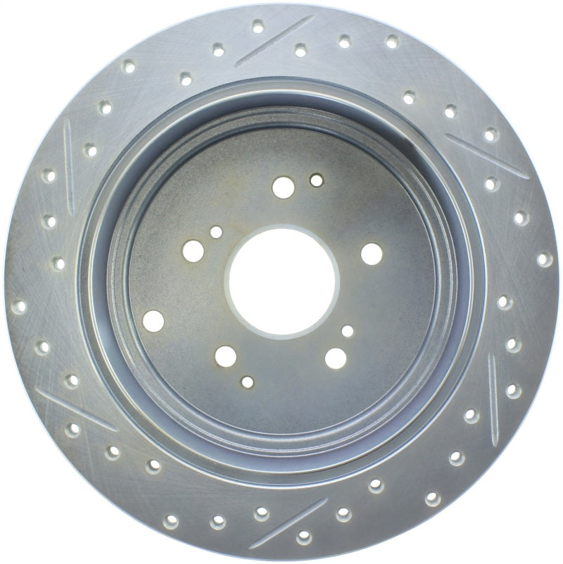 StopTech Select Sport Drilled & Slotted Rotor - Rear Left
