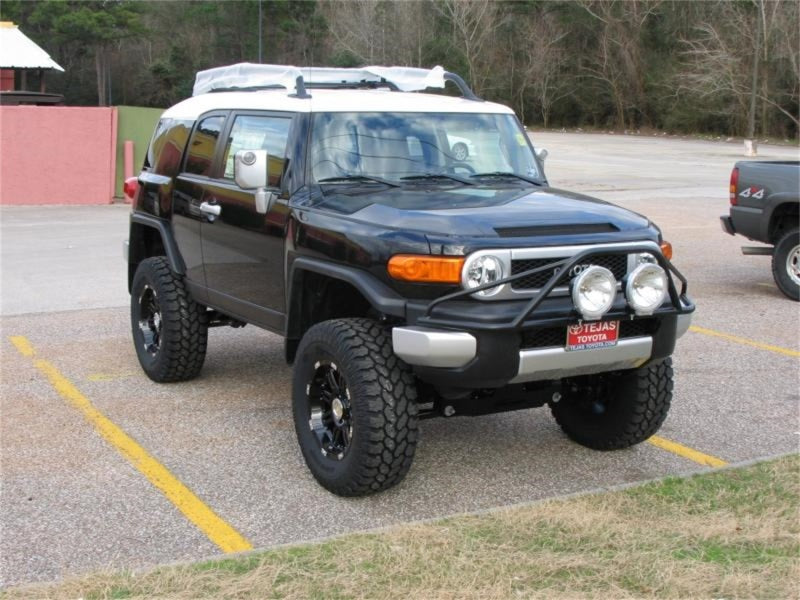 N-Fab Pre-Runner Light Bar 06-17 Toyota FJ Cruiser - Tex. Black