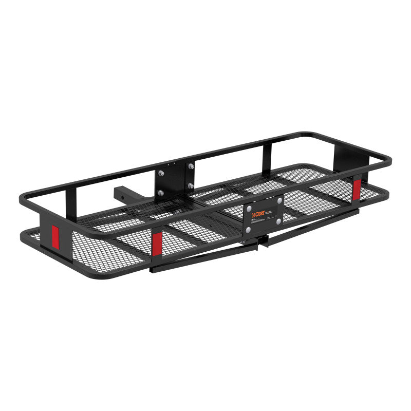 Curt 60in x 20in Basket-Style Cargo Carrier (Fixed 2in Shank)