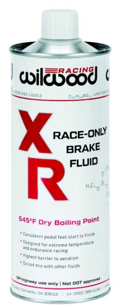 Wilwood XR Racing Brake Fluid - 500ml Can (ea)