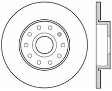 Load image into Gallery viewer, StopTech SportStop 10 Audi A3 / 1/05-10 VW Jetta Drilled Right Rear Rotor