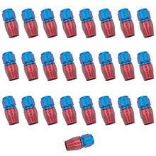 Load image into Gallery viewer, Russell Performance -10 AN Red/Blue Straight Full Flow Hose End (25 pcs.)