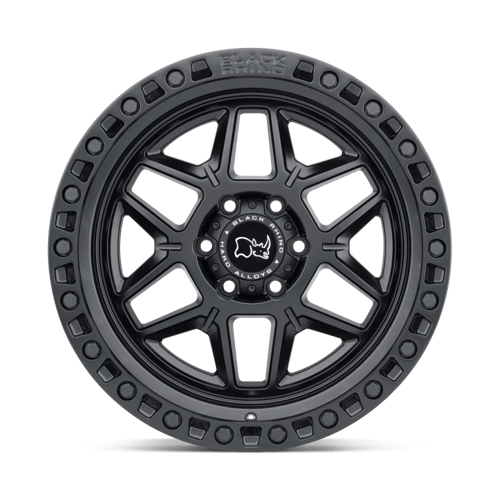 BRKLS 17X9 6X5.5 M-BLK-BLK-BLTS -12MM