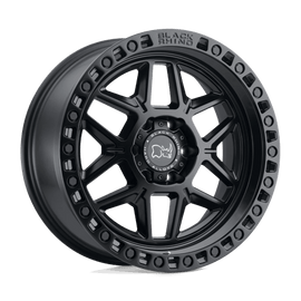 BRKLS 18X9 6X4.5 M-BLK-BLK-BLTS 12MM