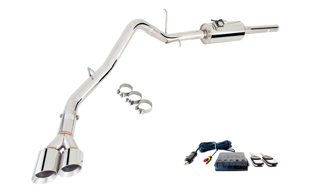 XForce GMC Sierra 2011-2019 V8, 3" Stainless Steel Cat-Back System with Varex