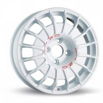 OZ RALLY ASFALTO AL 18 X 8 +38 5 X 114.3 CBN/A WHITE RED LETTERING