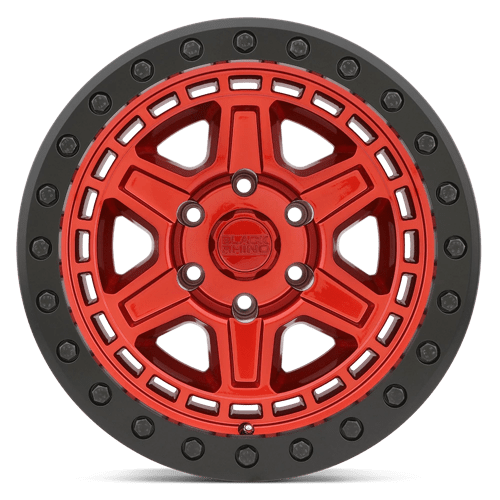 BRREN 17X9 5X4.5 C-RED-BLKLP -18MM