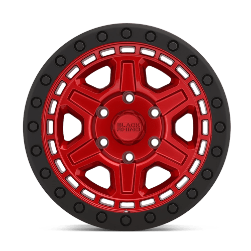 BRREN 17X9 6X5.5 C-RED-BLKLP 0MM
