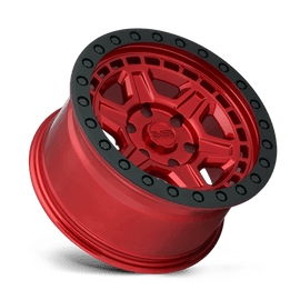 BRREN 17X9 6X5.5 C-RED-BLKLP 0MM