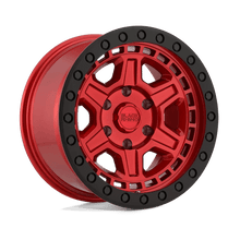 Load image into Gallery viewer, BRREN 17X9 6X5.5 C-RED-BLKLP 0MM
