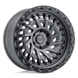 BRSHD 17X9 5X5.0 M-GNMTL-BLK-LP 0MM