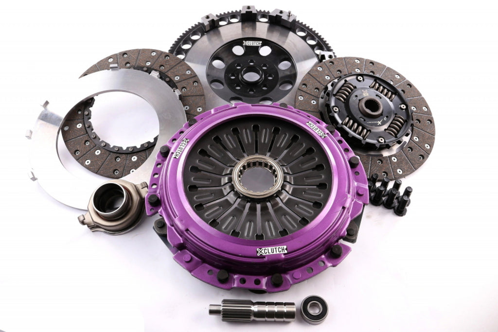 Xclutch 9" Twin Sprung Organic Clutch Kit Subaru STI 2004-2020